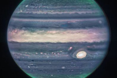 MDZol | Esta representación individual de Júpiter fue creada a partir de una combinación de varias imágenes tomadas por el telescopio Foto: NASA/ESA/CSA/JUPITER ERS TEAM/JUDY SCHMIDT