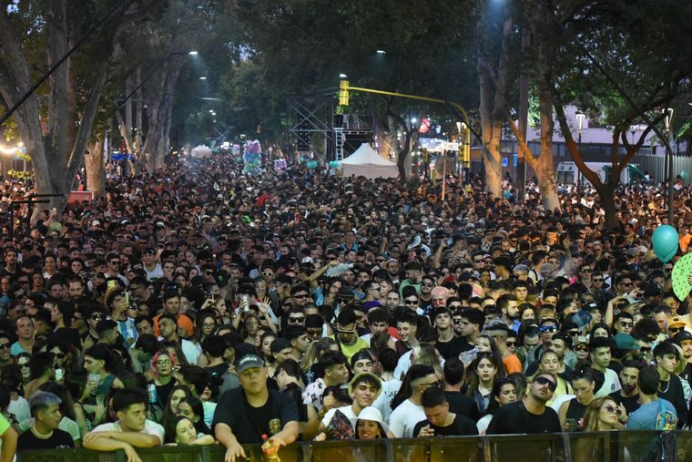 La fiesta de la Arístides fue multitudinaria en enero de 2023 Foto: MDZ