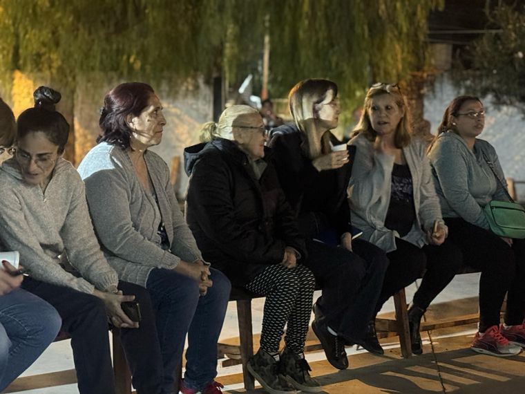 La dirigente que empezó la campaña Foto: Gentileza Prensa LC