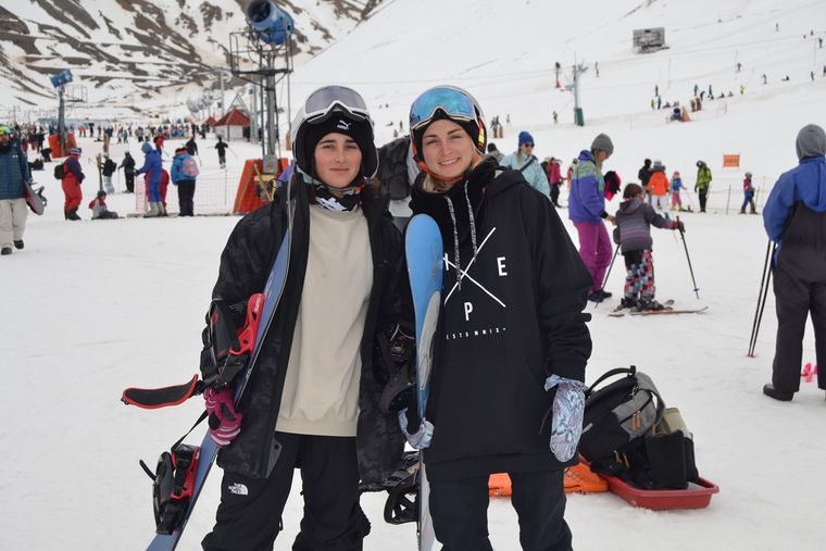 El fin de semana pasado se vivió a full en Las Leñas Foto: MDZ