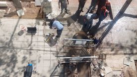 Aguas Mendocinas implementa obras para reparar veredas intervenidas. Aguas Mendocinas implementa obras para reparar veredas intervenidas.