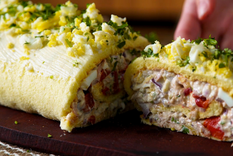 Arrollado de atún Foto: Tastemade