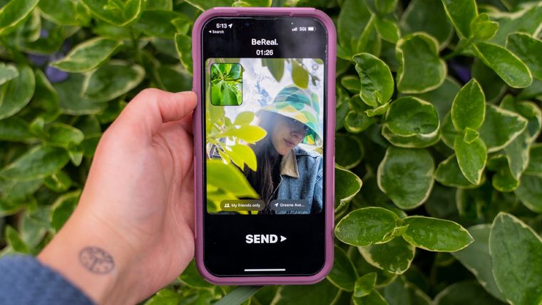 BeReal es la aplicación francesa que no te permite subir fotos con filtro. Foto: BeReal