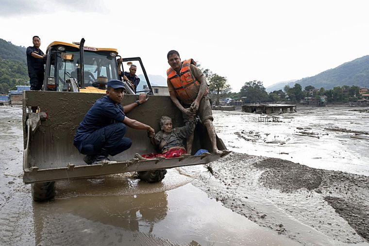 Riada en Nepal.