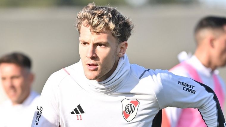 Facundo Colidio encendió el mundo Boca con una picante respuesta. Foto: @RiverPlate