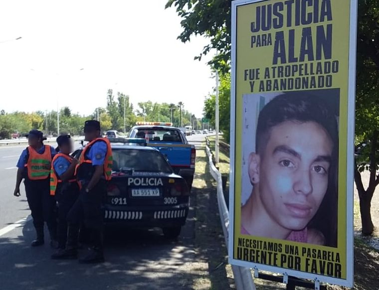 Alan Villouta El joven fue atropellado cuando salía de trabajar. Foto: MDZ.