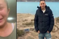 El desgarrador llanto de la esposa del gendarme argentino retenido en Venezuela. Foto: Captura de video El desgarrador llanto de la esposa del gendarme argentino retenido en Venezuela. Foto: Captura de video