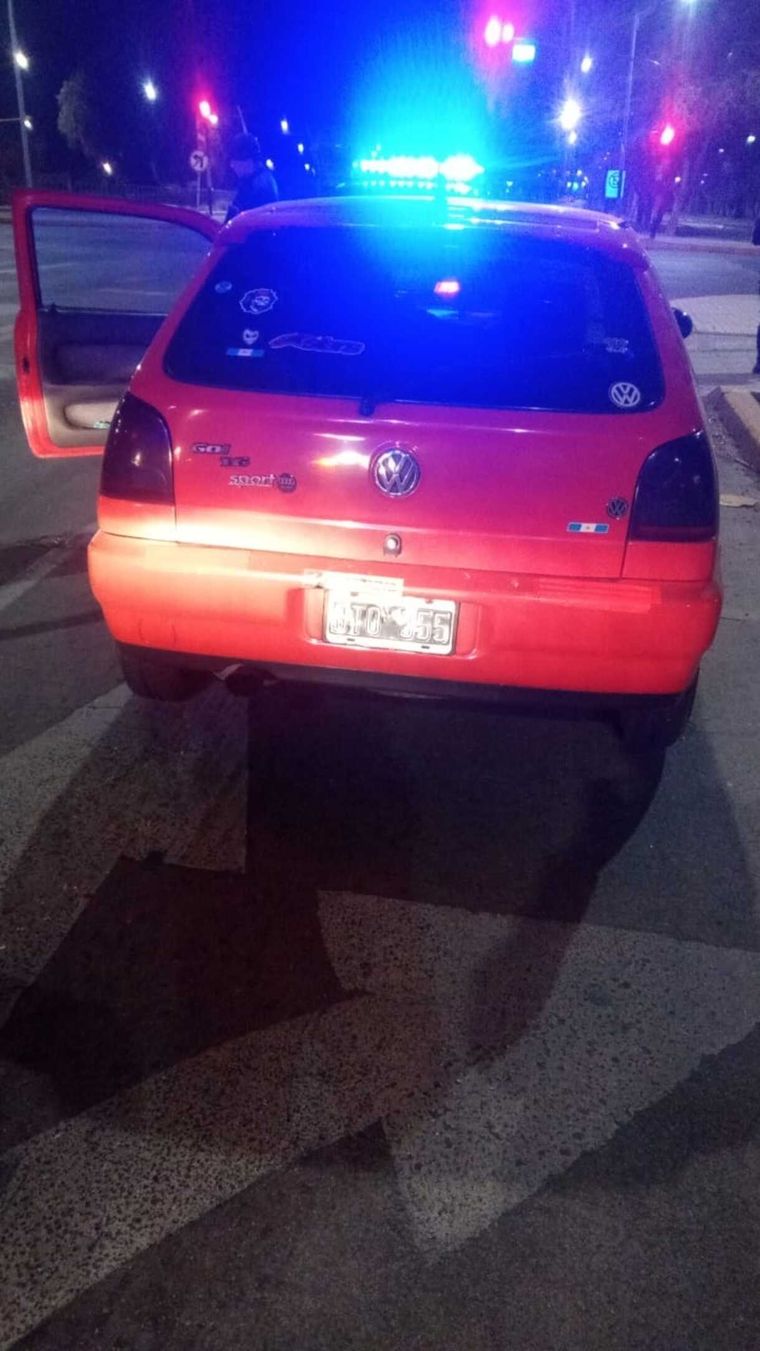 El auto fue recuperado en guaymallén