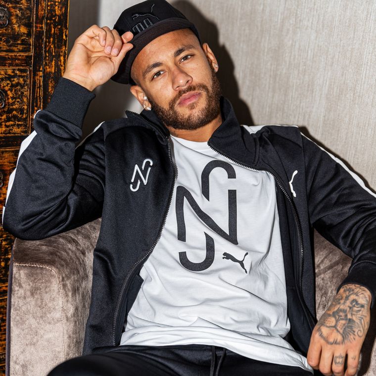 Neymar con su nueva marca. Foto: Puma Football