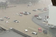 El estado de Santa Catarina se encuentra en emergencia debido al impacto de precipitaciones extremas Foto: X