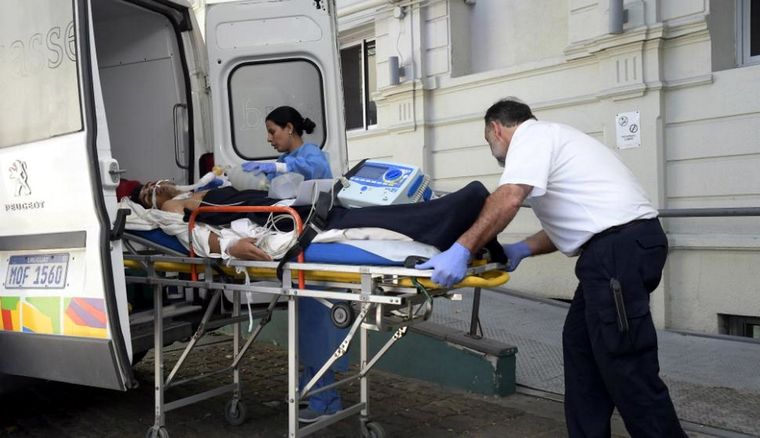 Un paciente en Montevideo. Foto: Elpais.