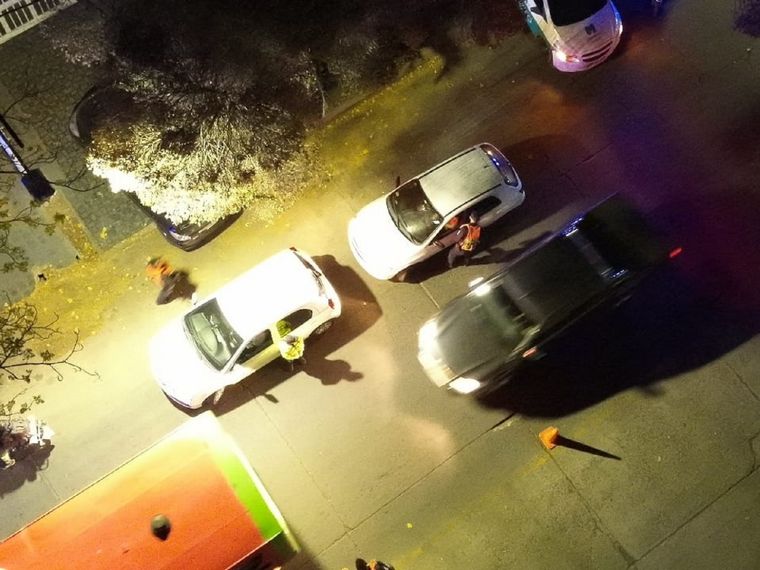 Se realizó un operativo de saturación en Ciudad, con despliegue de tecnología y unidades especiales Foto: Ministerio de Seguridad de Mendoza