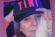 Patricia Bullrich publicó un curioso video en el show de Tini.