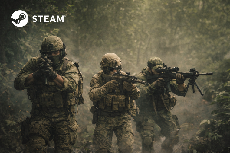 Gray Zone Warfare volvió al centro de Steam tras una actualización que cambió su rumbo.