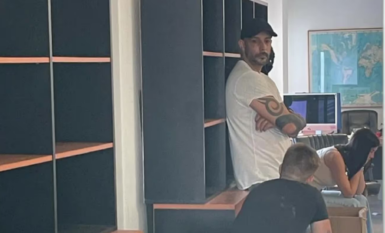 Leandro Fariña fue detenido junto a otras tres personas tras un allanamiento en una financiera Foto: Noticias Argentinas