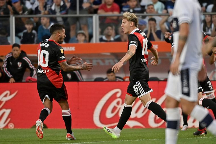 River se lo dio vuelta a Gimnasia Foto: River Plate