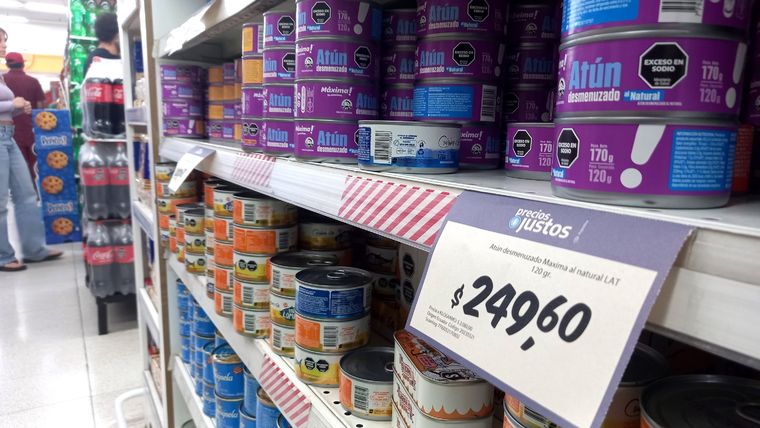 El programa Precios Justos sigue sin lograr su objetivo de frenar la inflación. Foto: Maximiliano Ríos/MDZ