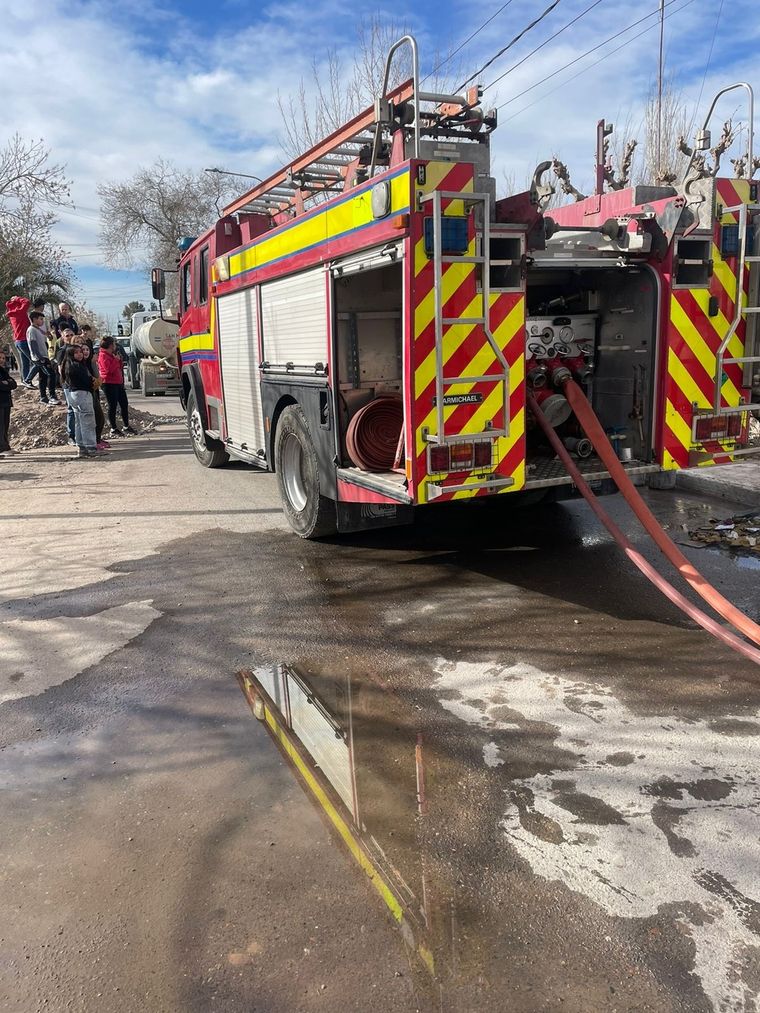 El hecho ocurrió en la tarde de este sábado. Foto: Ministerio de Seguridad