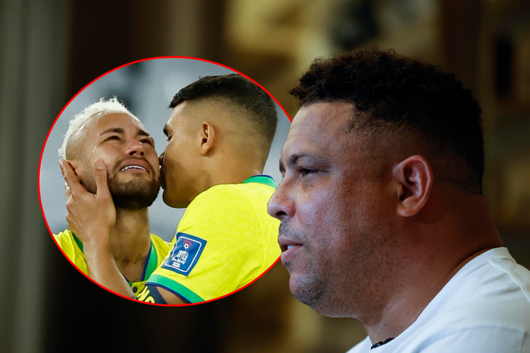 Ronaldo se mostró a favor de un DT extranjero para Brasil tras la eliminación en Qatar 2022. Foto: EFE