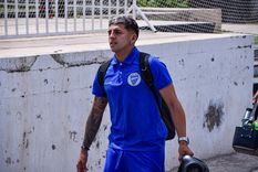 El Expresó llegó al estadio. Foto: prensa Godoy Cruz El Expresó llegó al estadio. Foto: prensa Godoy Cruz