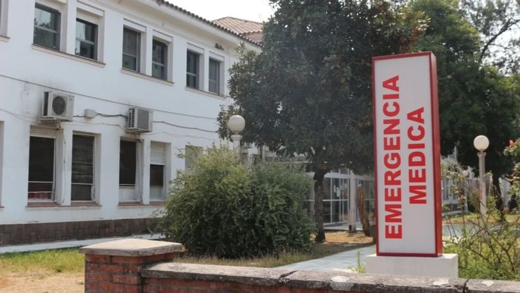 Hospital Pablo Soria de Jujuy, donde fue internada la víctima tras sufrir el ataque de su pareja Foto: NA