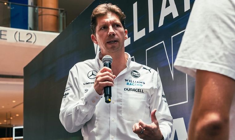 El jefe de Williams reveló en qué ayudó Franco Colapinto a Williams Racing. Foto: Instagram @jv.f1