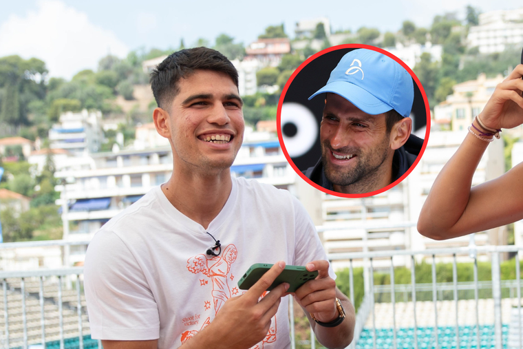 Alcaraz fue honesto al referirse a sus últimos duelos con Djokovic Foto: @HopmanCup