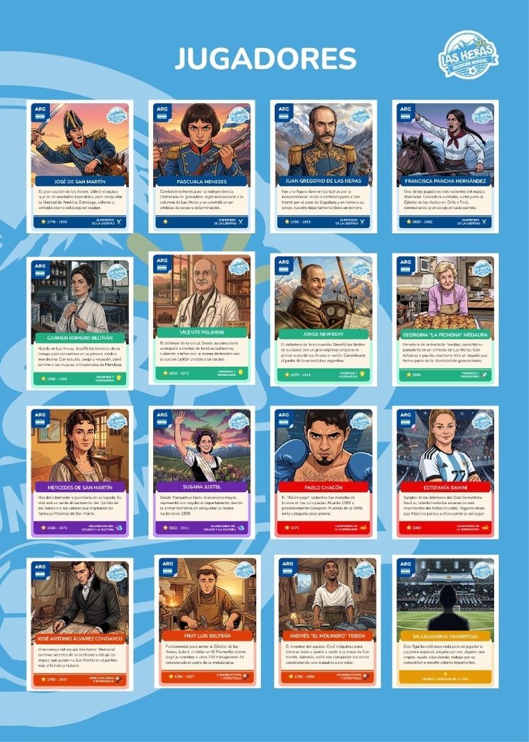 Todos los personajes que tienen su lugar en el álbum. Todos los personajes que tienen su lugar en el álbum.