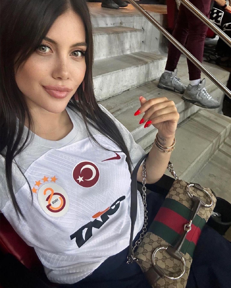 Wanda Nara enciende las gradas del Galatasaray Wanda Nara es modelo, empresaria e influencer. Foto: Instagram @wanda_nara