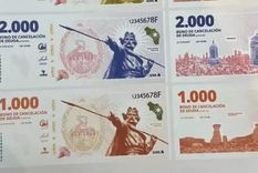 La cuasimoneda de La Rioja empezó a circular desde este lunes en la provincia cuyana Foto: NA