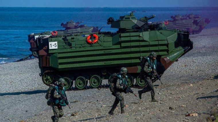 Todo puede suceder en torno a la situación de China y Taiwán. Foto: Apa.