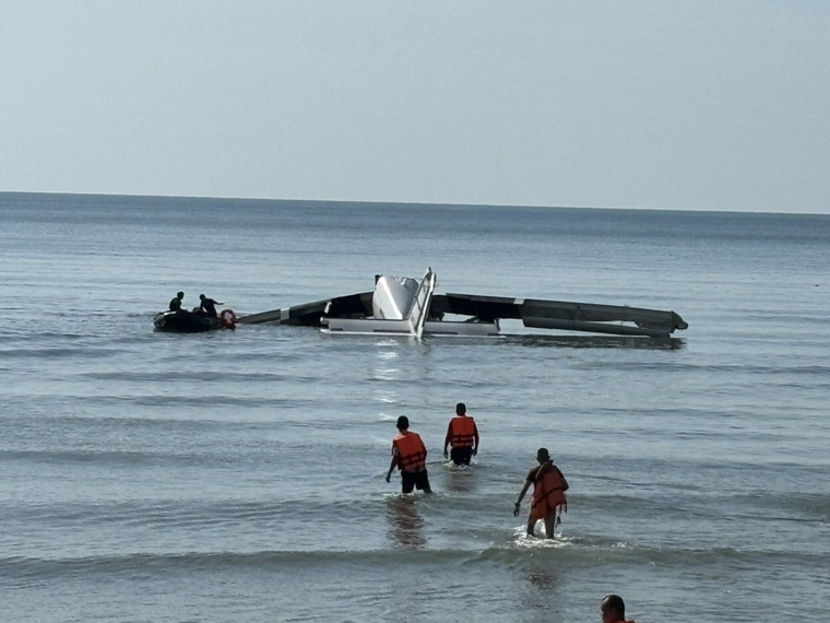 Seis fueron los muertos por el accidente. Foto: X