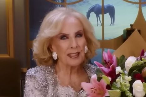 Mirtha sigue haciendo historia en la televisión. Mirtha sigue haciendo historia en la televisión.