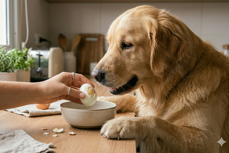 El huevo es una fuente de proteína de alta calidad y puede incorporarse a la dieta de las mascotas. Foto: Gemini IA El huevo es una fuente de proteína de alta calidad y puede incorporarse a la dieta de las mascotas. Foto: Gemini IA