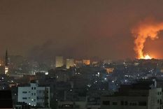 La escalada de ataques y contraataques continúa desde y hacia Gaza. Foto: GETTY IMAGES