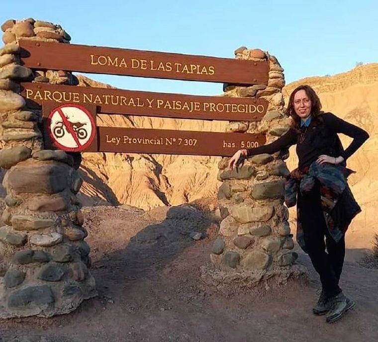 La joven alemana es buscada desde el viernes Foto: Redes sociales