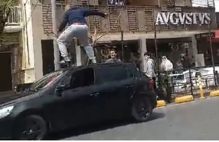 El conductor acusado Foto: Captura de video