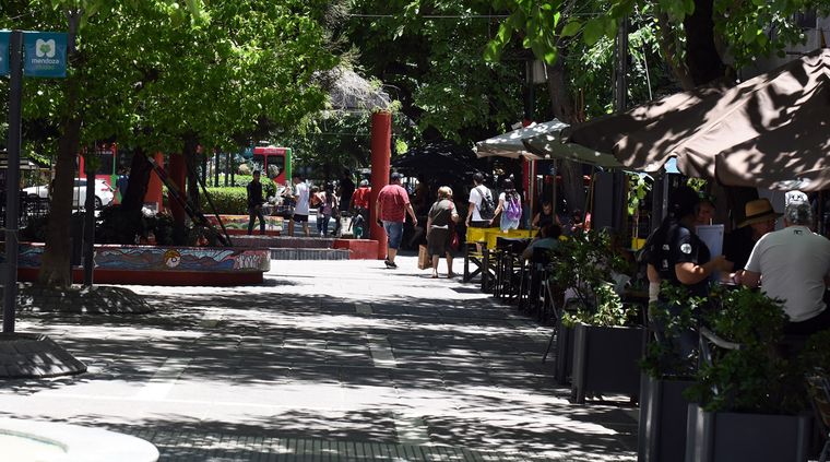 La Peatonal de Mendoza Foto: ALF PONCE MERCADO / MDZ
