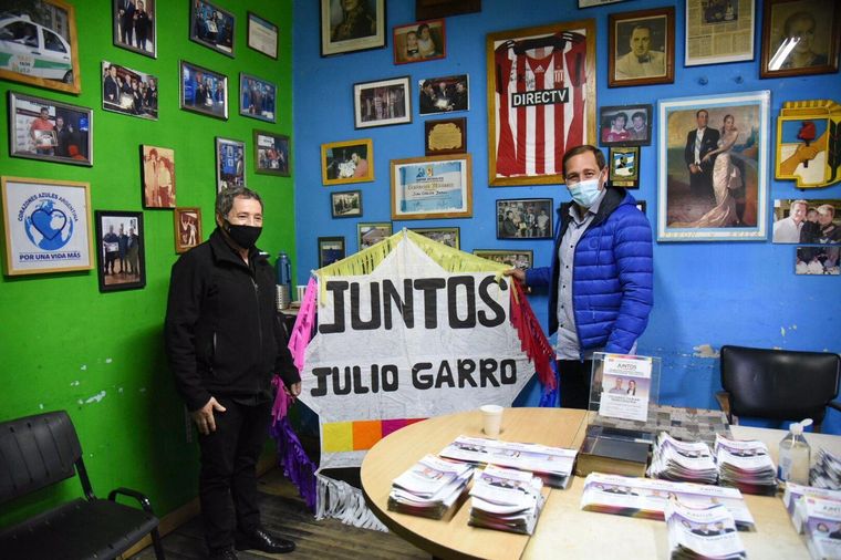 Juan Carlos Berón y Julio Garro