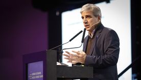 El ministro de Economía, Luis Caputo, disertó en el marco del Latam Economic Forum. El ministro de Economía, Luis Caputo, disertó en el marco del Latam Economic Forum.