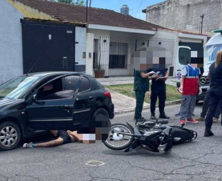 El hecho ocurrió en la esquina de San Mauro Castelverde y General Acha, Quilmes.