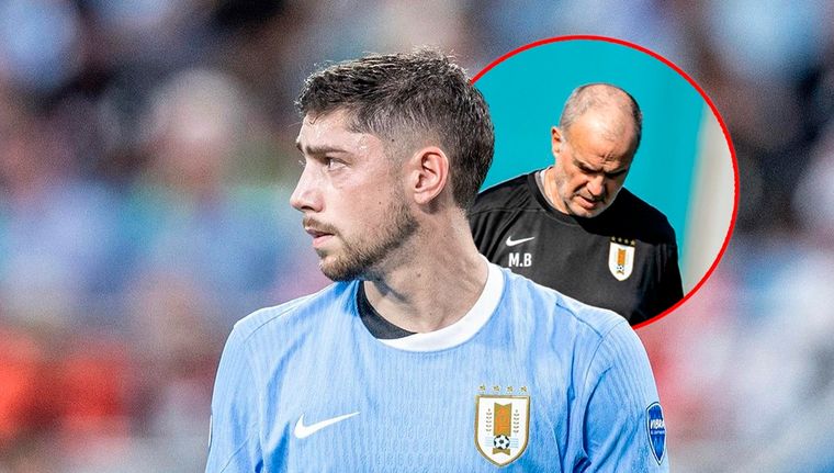 Valverde también decidió apuntar contra Bielsa. Foto: @fedevalverde y @Uruguay