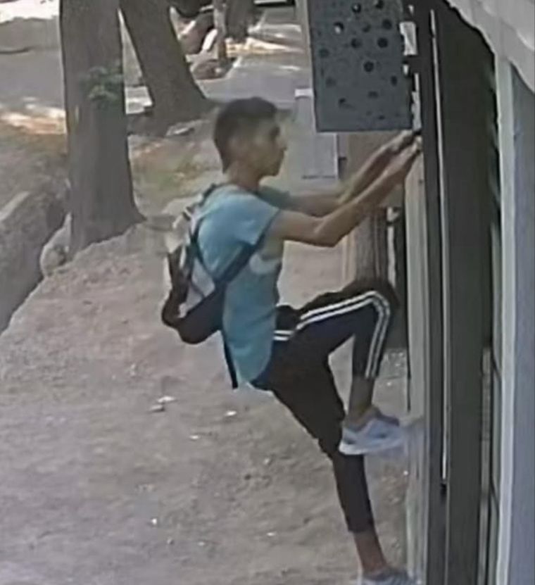 El ladrón trepa sin testigos