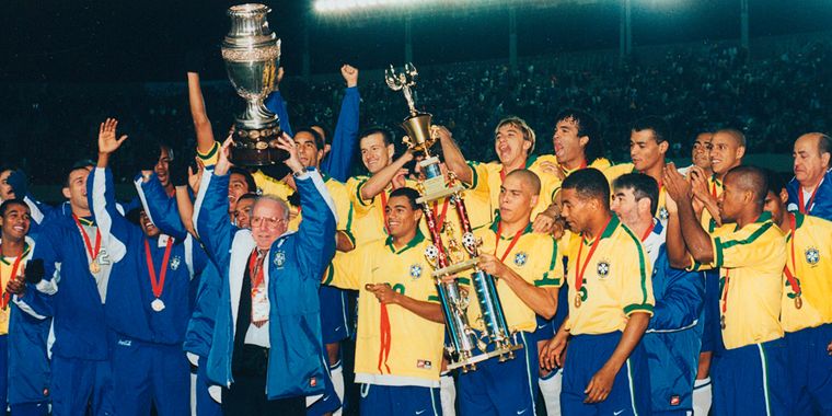 El Brasil campeón de la Copa América 1997. El Brasil campeón de la Copa América 1997.