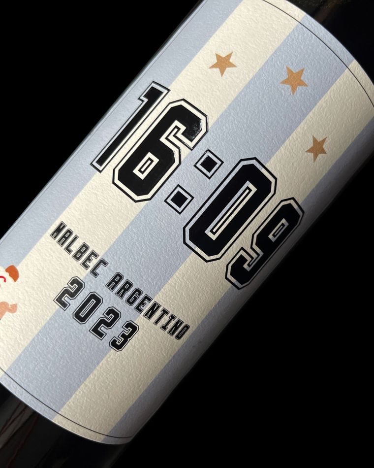 El vino que rinde homenaje al gol más famoso. Gentileza El vino que rinde homenaje al gol más famoso. Gentileza