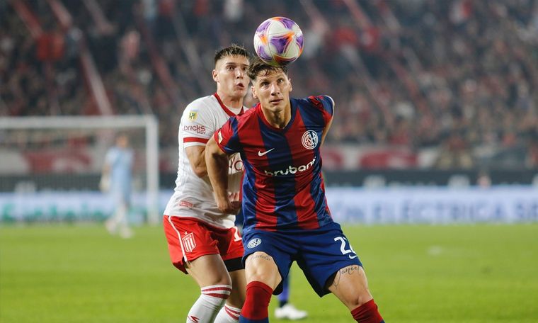 San Lorenzo y Estudiantes igualaron en La Plata. Foto: @EdelpOficial