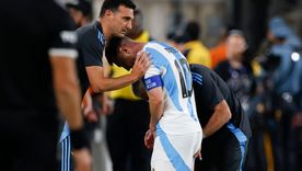 Lionel Scaloni sigue con preocupación la evolución de la lesión de Messi en Inter Miami. Foto: @M30Xtra