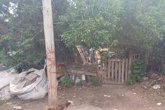 El lugar en donde se produjo el hecho Foto: Twitter: @ANDigitalOK