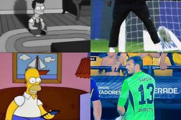 Javi García volvió al arco de Boca vs. Barcelona de Ecuador y no pasó desapercibido en redes.