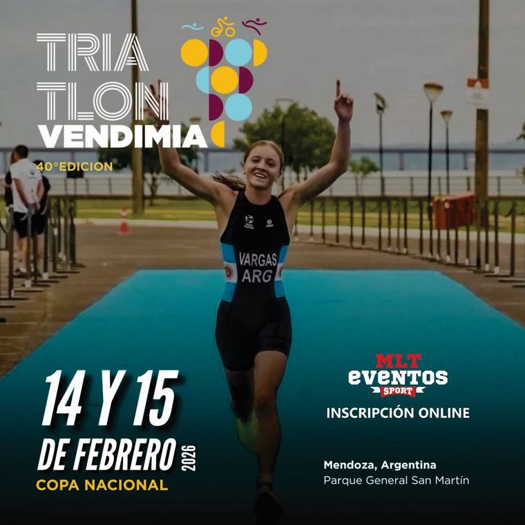 La Ciudad será sede de la 40ª edición del Triatlón Internacional Vendimia. La Ciudad será sede de la 40ª edición del Triatlón Internacional Vendimia.